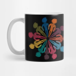 Merry Christmas Hand In Hand Kids Mug